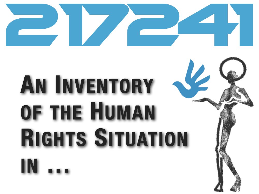 An inventory of the situation of human rights