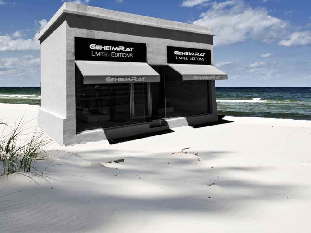 GeheimRat boutique on the beach